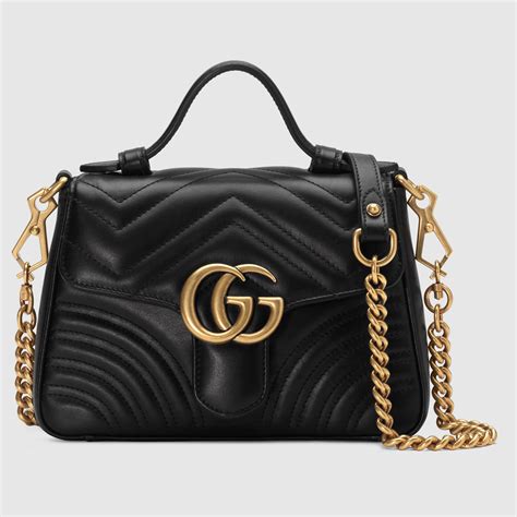 gucci marmont 31cm|borsa gucci marmont nera.